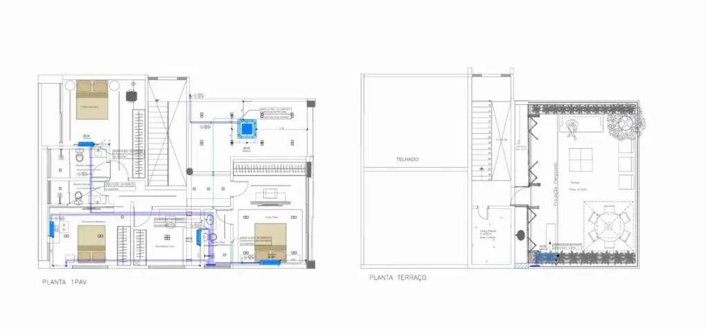 ar condicionado central com sistema VRF
